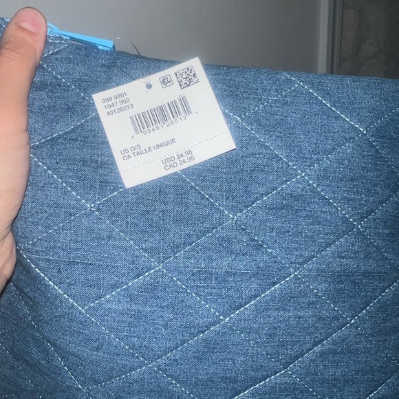 American Eagle Outfitters Laptop Sleeve case w small Pouch. denim style laptop - Picture 7 of 13